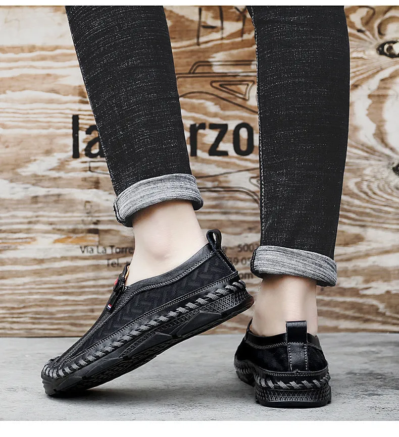 Men's Loafers Casual  Leather Shoes  Slip On Loafer Lightweight Walking Driving Shoes for Male Business Office Comfort Loafers