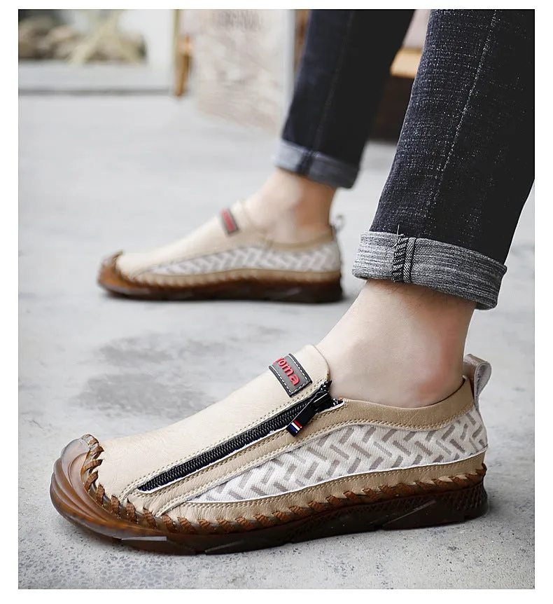 Men's Loafers Casual  Leather Shoes  Slip On Loafer Lightweight Walking Driving Shoes for Male Business Office Comfort Loafers