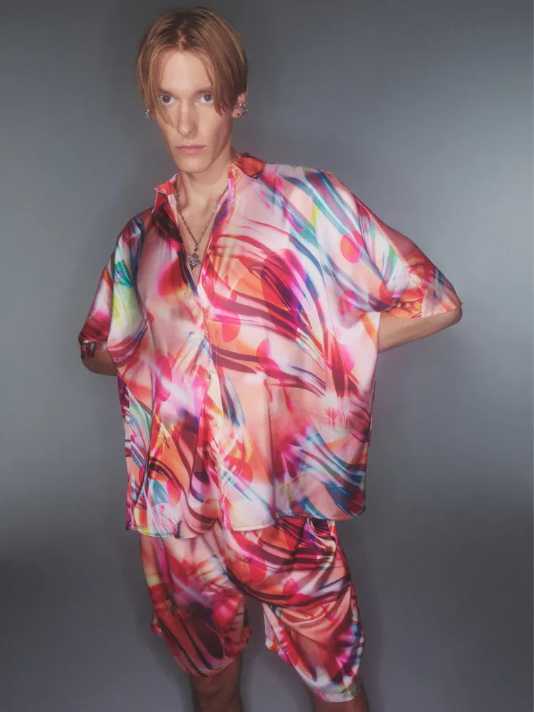 Milena Multicolor Pajama Shirt