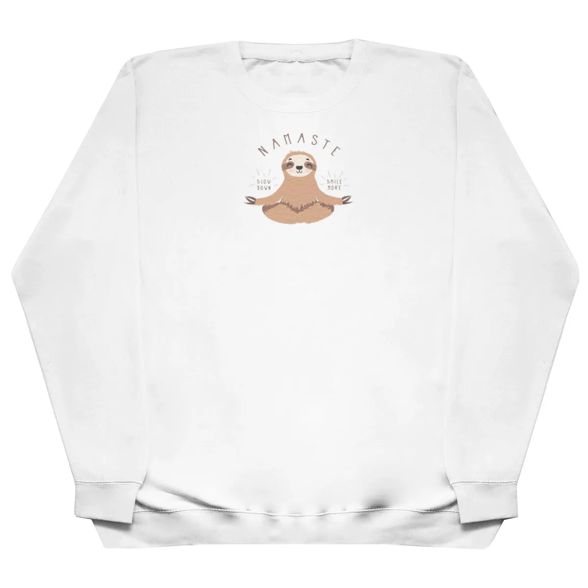 Namaste Sloth - Kids Oversized Comfy Sweater