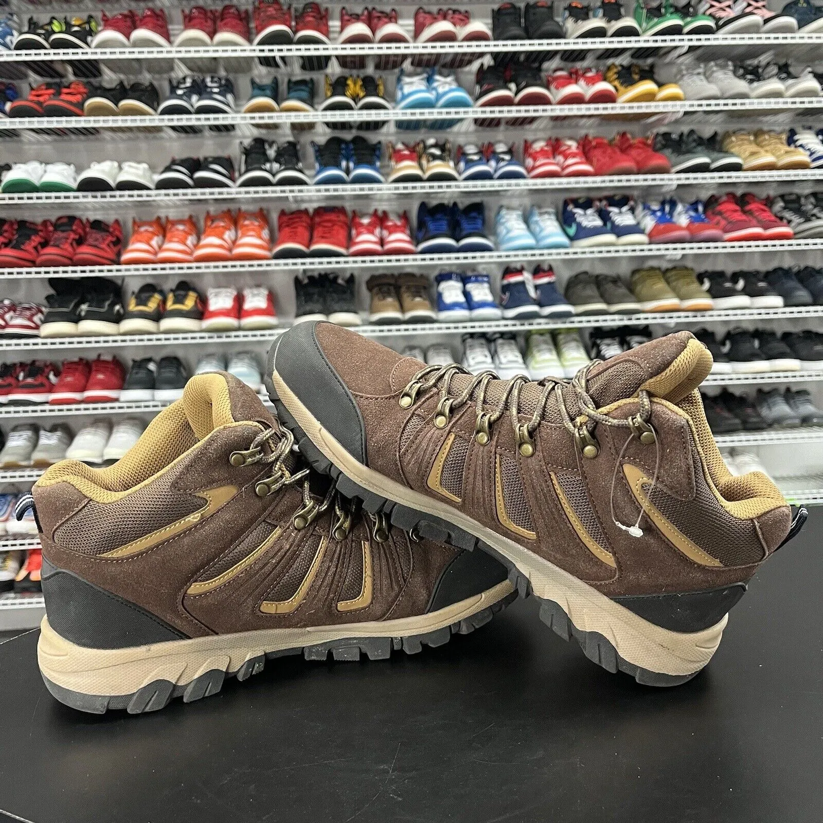 Nautica Hiking Boots Brown Visto Mid Rise Men's Size 12