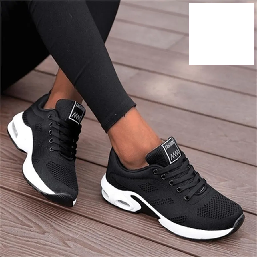 New Sz 8.5 Musabela Orthopedic Sneakers for Women,Ortho Pro - The Most Comfortable Orthopedic Shoes,Lightweight Fashion Sport Sneakers,Casual Walking Air Cushion Shoes Black, Sz 8.5