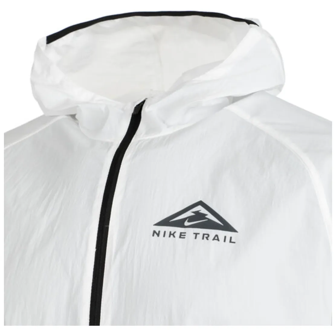 Nike Trail Aireez Lightweight Trail Running Jacket White