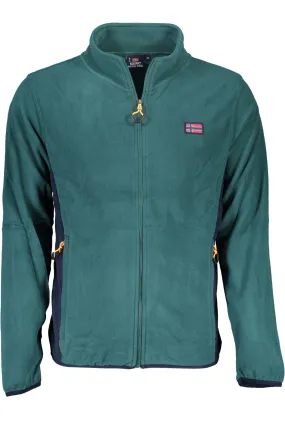 Norway 1963 Green Polyester Men Sweater