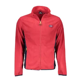 Norway 1963 Red Polyester Men Sweater