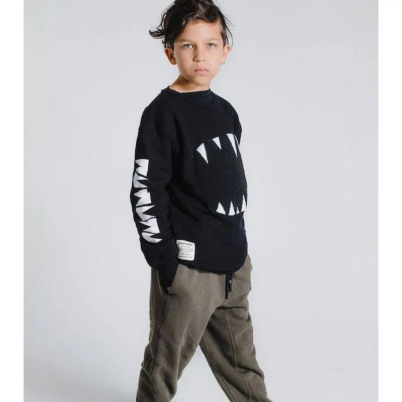 NUNUNU Fuzzy Roar Sweatshirt
