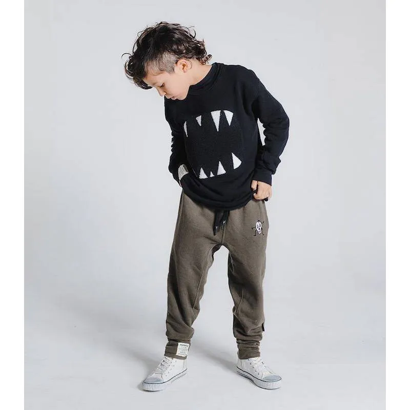 NUNUNU Fuzzy Roar Sweatshirt