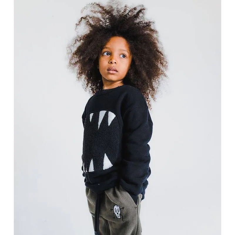 NUNUNU Fuzzy Roar Sweatshirt