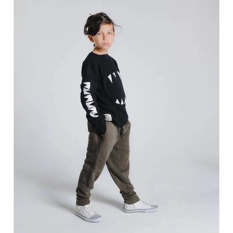 NUNUNU Fuzzy Roar Sweatshirt