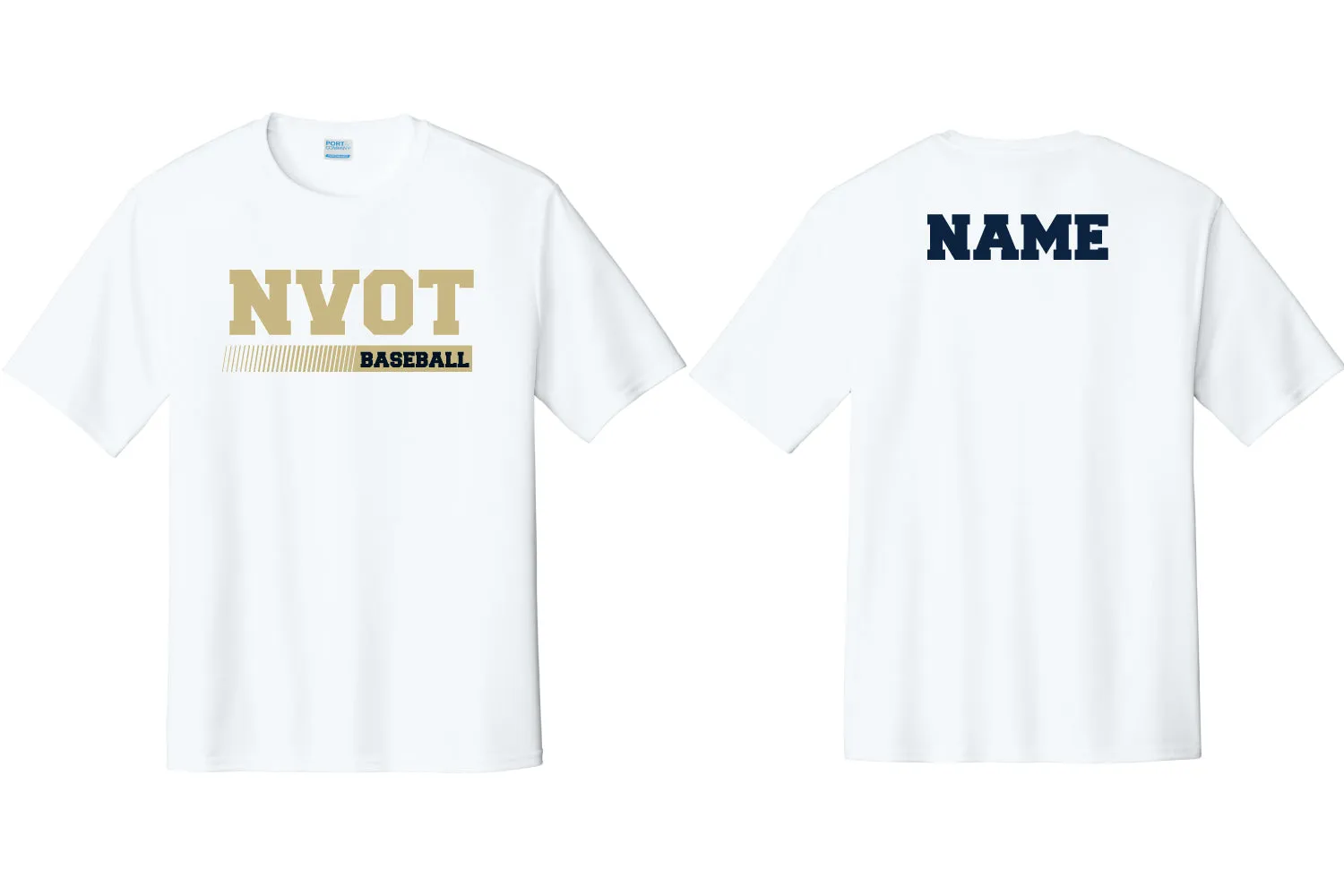 NVOT Baseball Dryfit Performance Tee