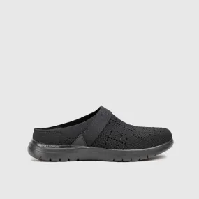 On The Go Flex  Open Back Slip Ons Black 136503