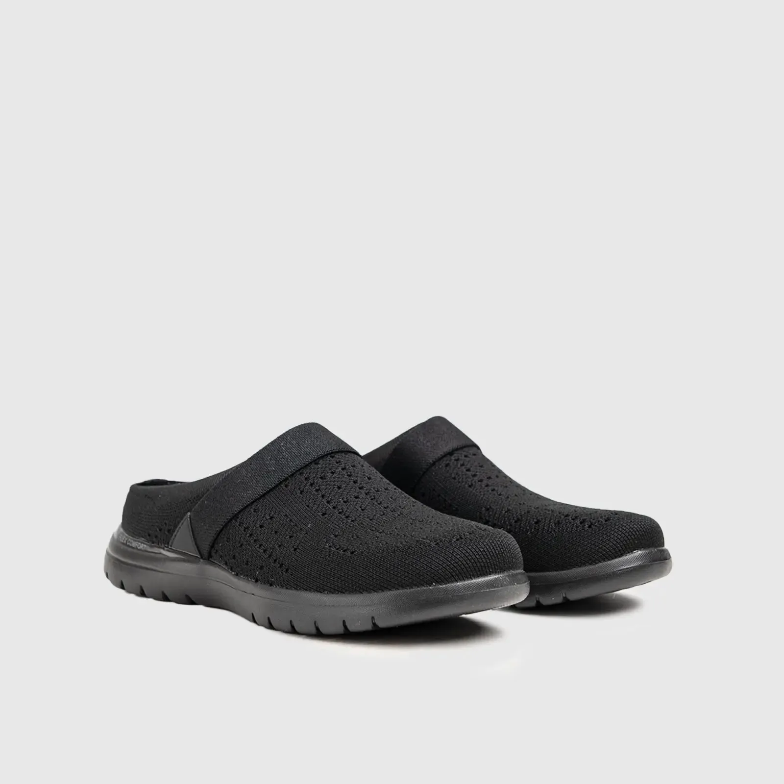On The Go Flex  Open Back Slip Ons Black 136503