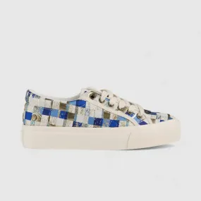 PC Casual Sneaker Blue Multi 10192
