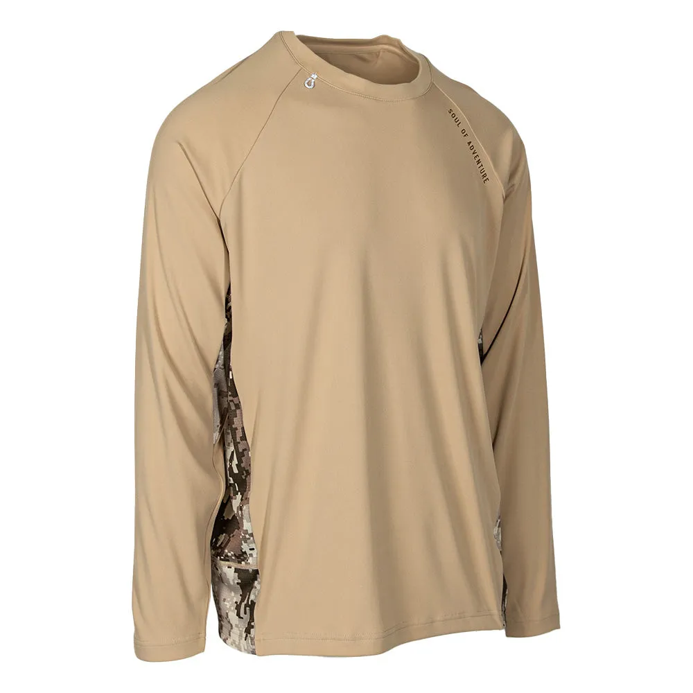 Performance Long Sleeve Shirt | Desert Digi Camo | Bass Grenade PreOrder