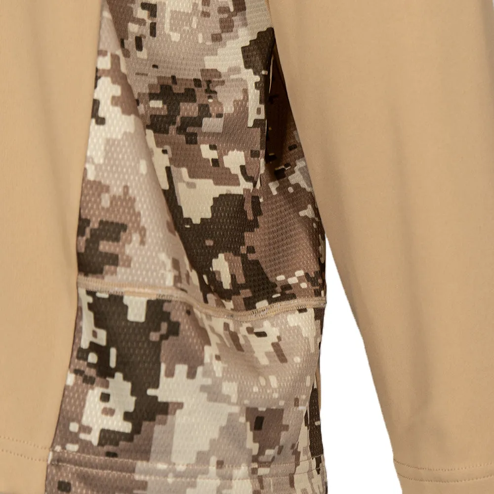 Performance Long Sleeve Shirt | Desert Digi Camo | Bass Grenade PreOrder