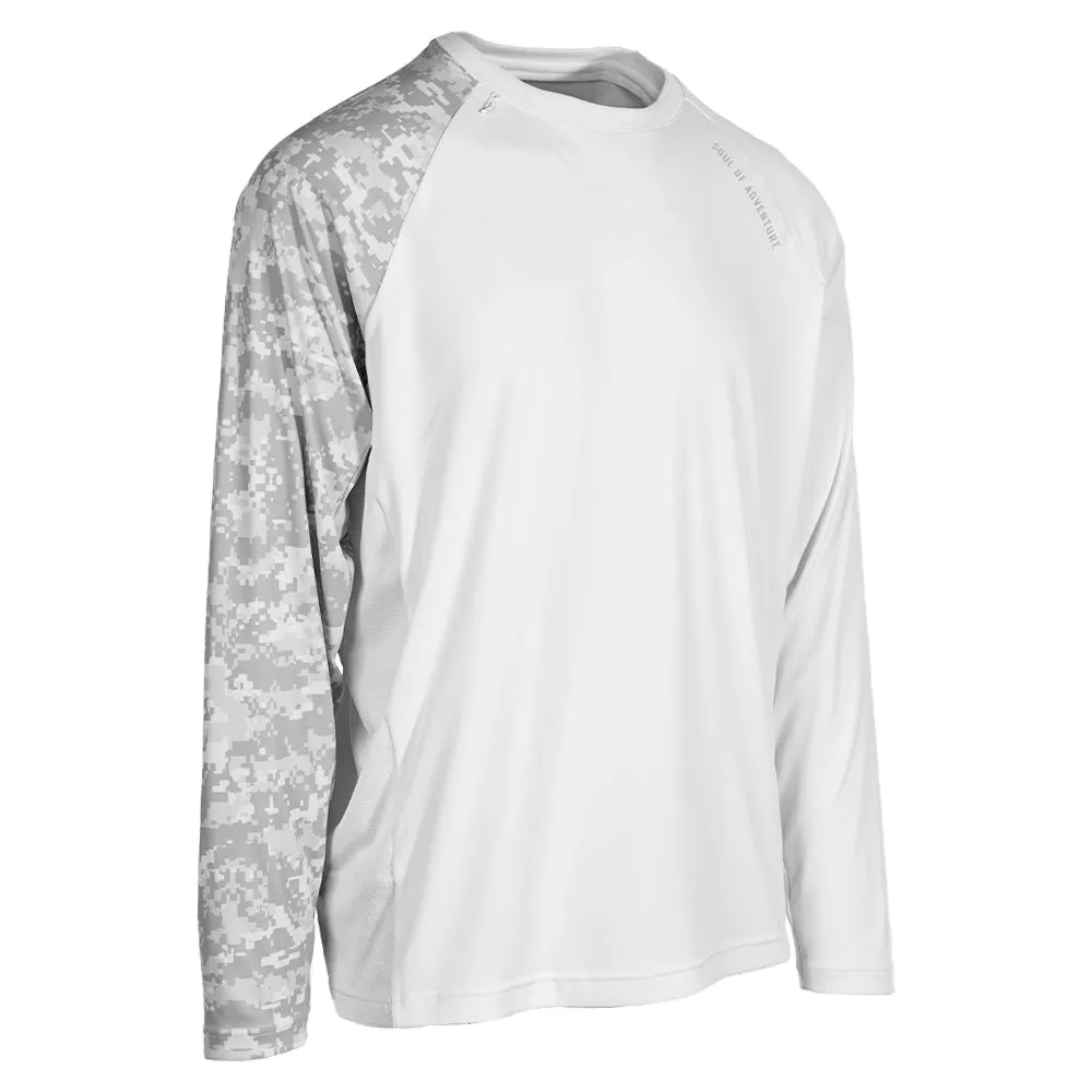 Performance Long Sleeve Shirt | Ghost Digi Camo | Game On