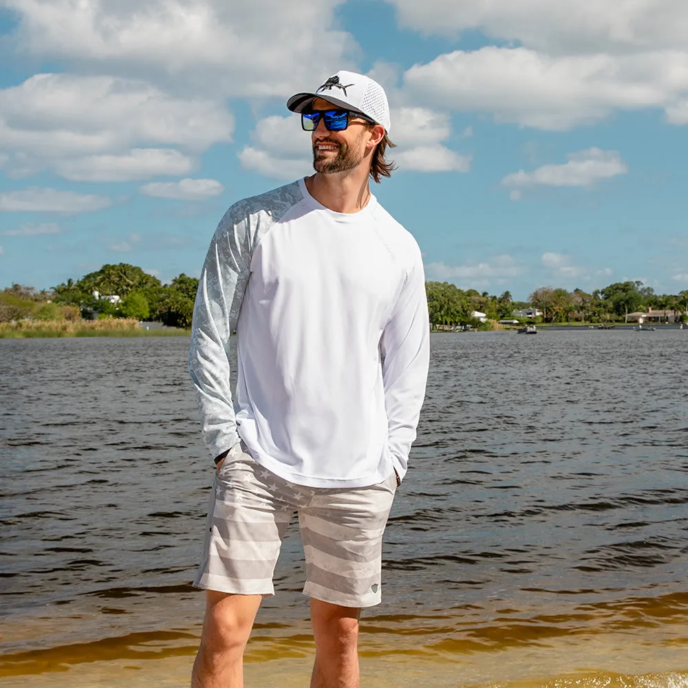 Performance Long Sleeve Shirt | Ghost Digi Camo | Game On