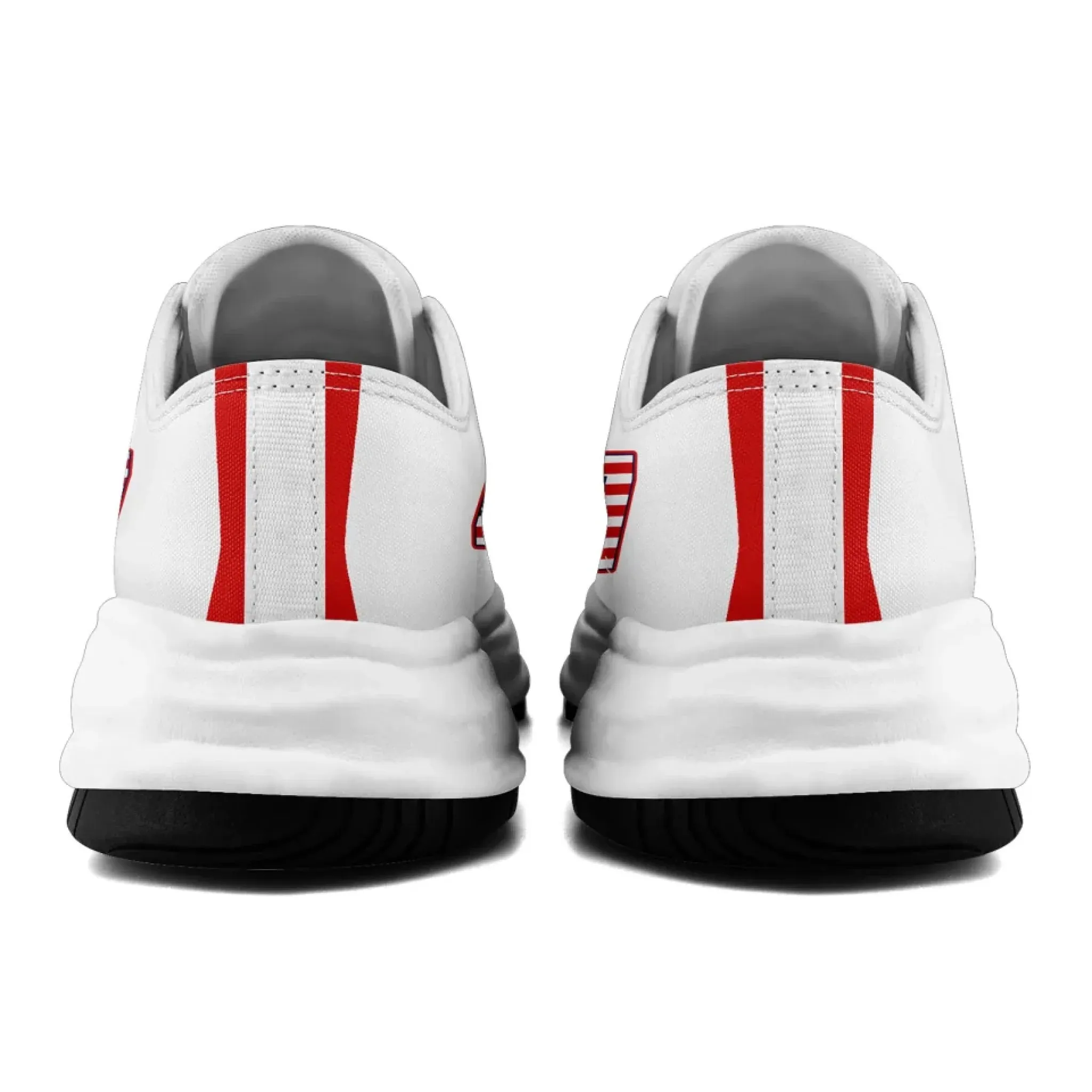 Personalized Trump 45-47 Sneakers, Custom Patriotic Lace-Up Shoes, Comfortable Unisex Shoes