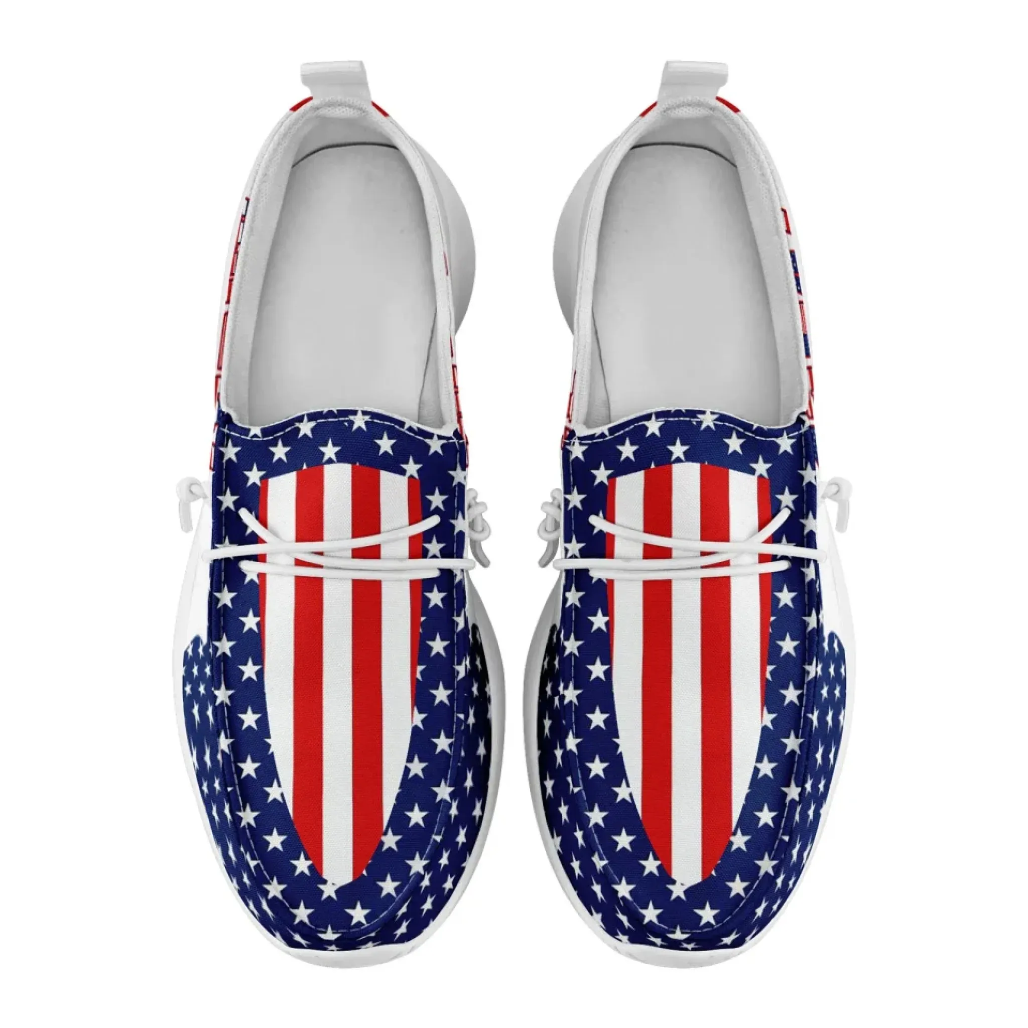 Personalized Trump 45-47 Sneakers, Custom Slip On Casual Shoes, Comfortable Unisex Shoes