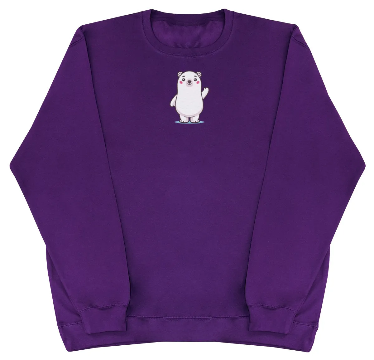 Polar Bear - Kids Oversized Comfy Sweater