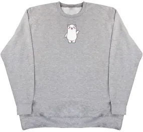 Polar Bear - Kids Oversized Comfy Sweater