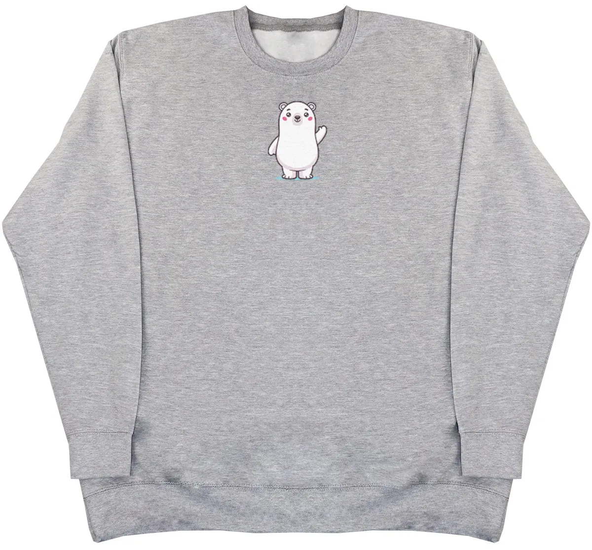 Polar Bear - Kids Oversized Comfy Sweater