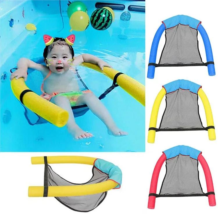 Pool Floating Chair Swimming Pools Seats Floating Bed Chair Noodle Chairs(S  Red)
