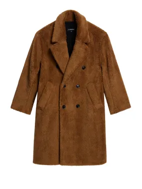 Presley Pile Coat / Chipmunk