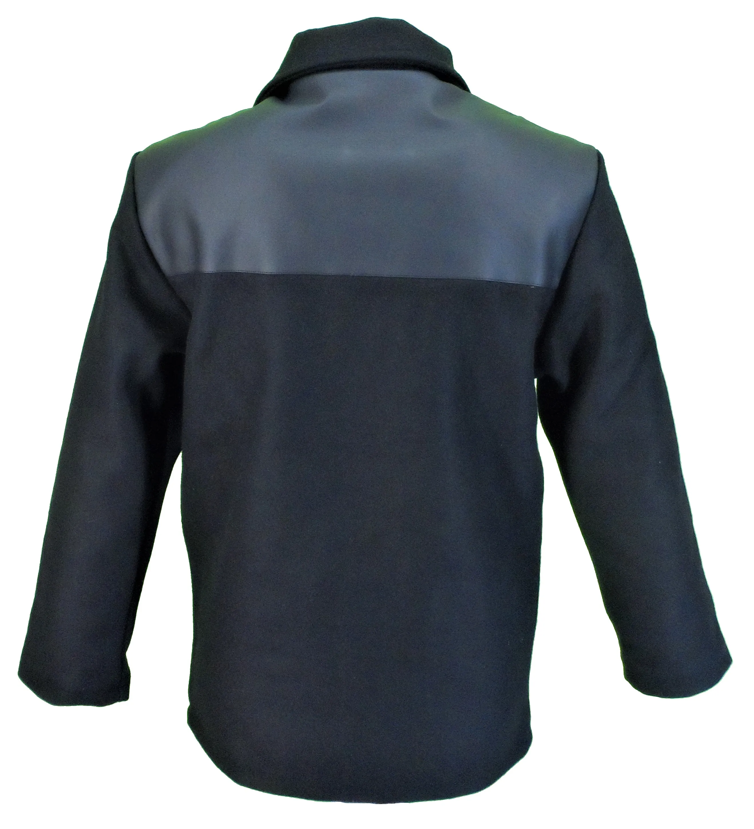 Relco Mens PVC Black Donkey Jackets