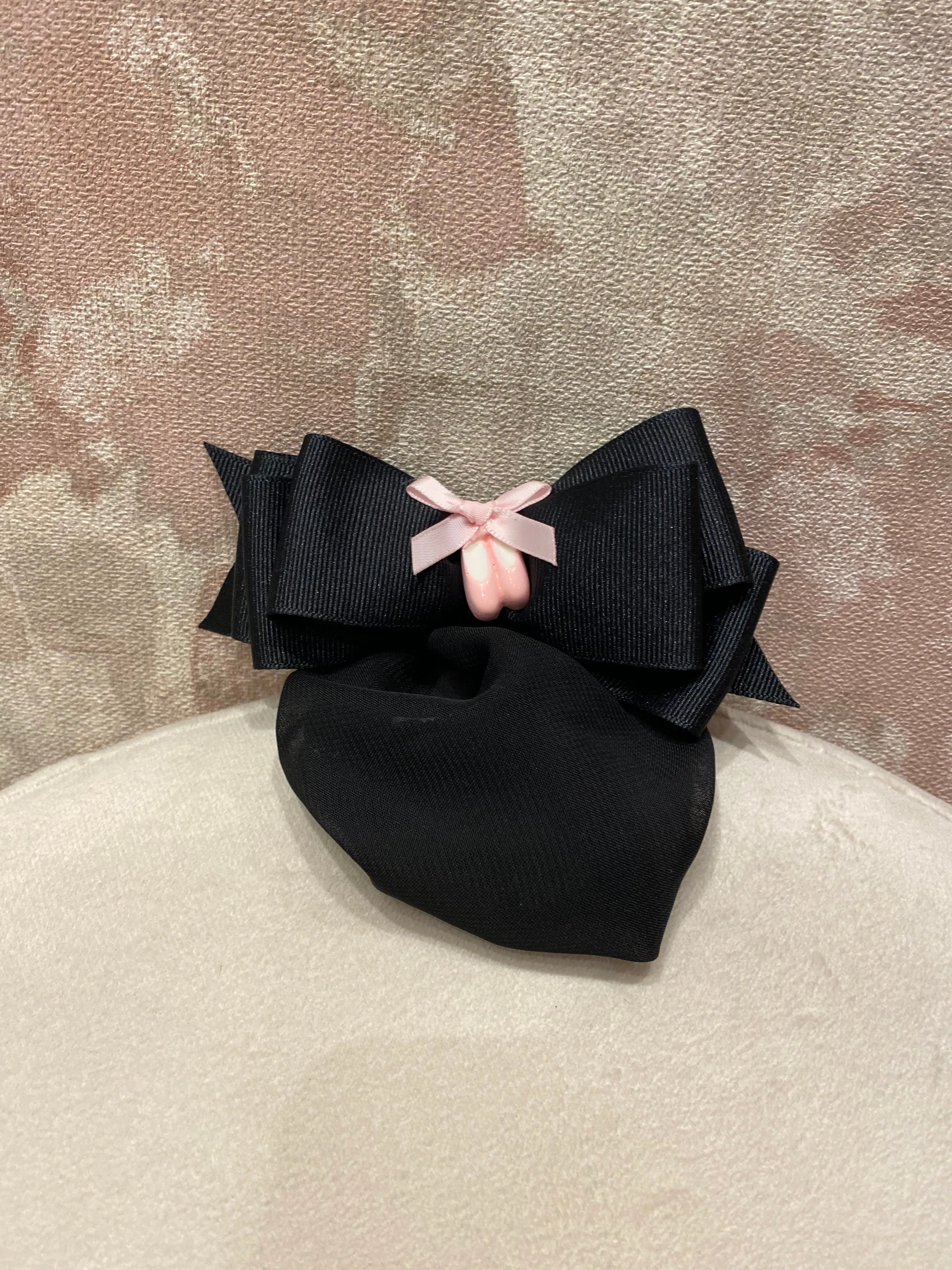 Ribbon/Shoe Accent Snood (Variety of Colors )