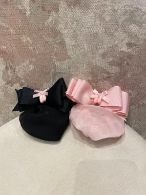 Ribbon/Shoe Accent Snood (Variety of Colors )