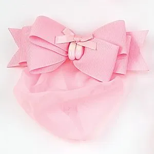 Ribbon/Shoe Accent Snood (Variety of Colors )