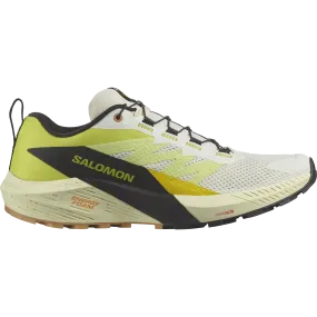 Salomon Sense Ride 5 Shoes (Men's) Vanilla Ice Sulphur Spring Black