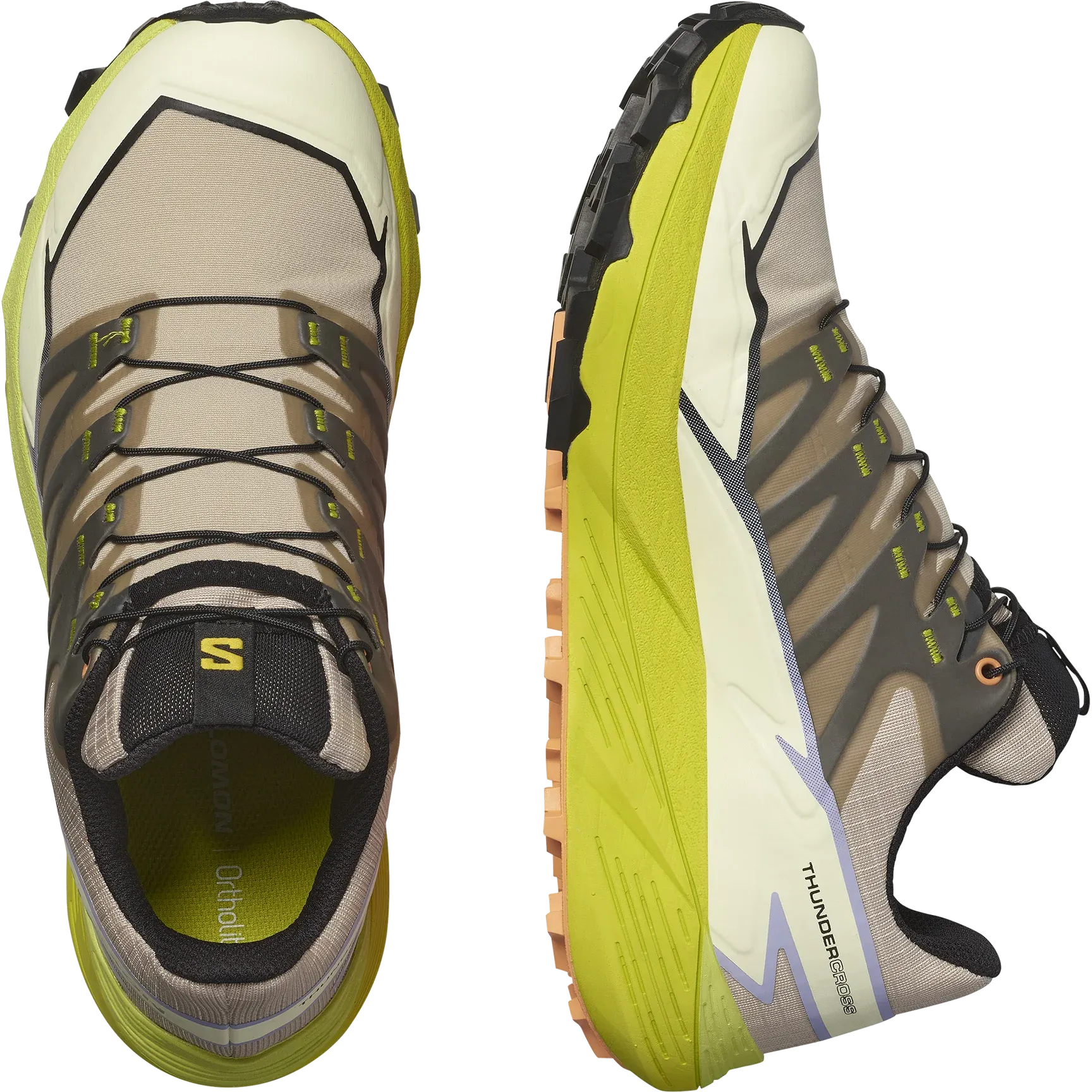 Salomon Thundercross Shoes (Women's) Safari Sulphur Spring Black