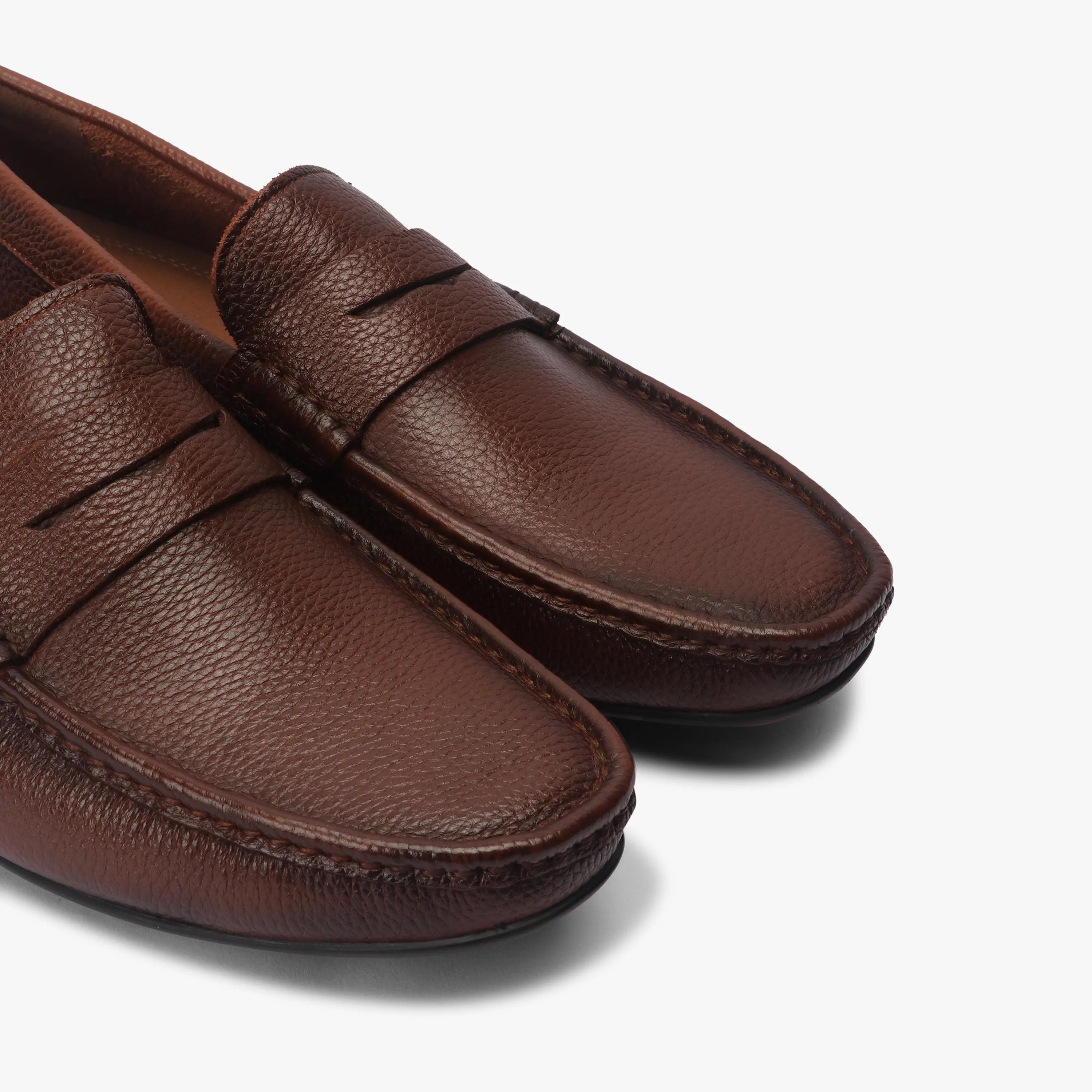 Sheep Leather Penny Loafers