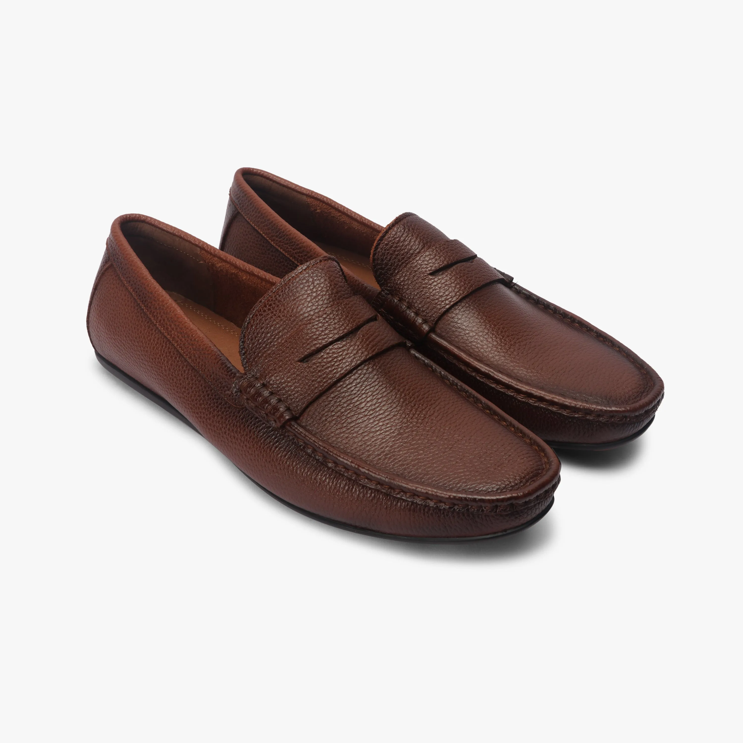 Sheep Leather Penny Loafers