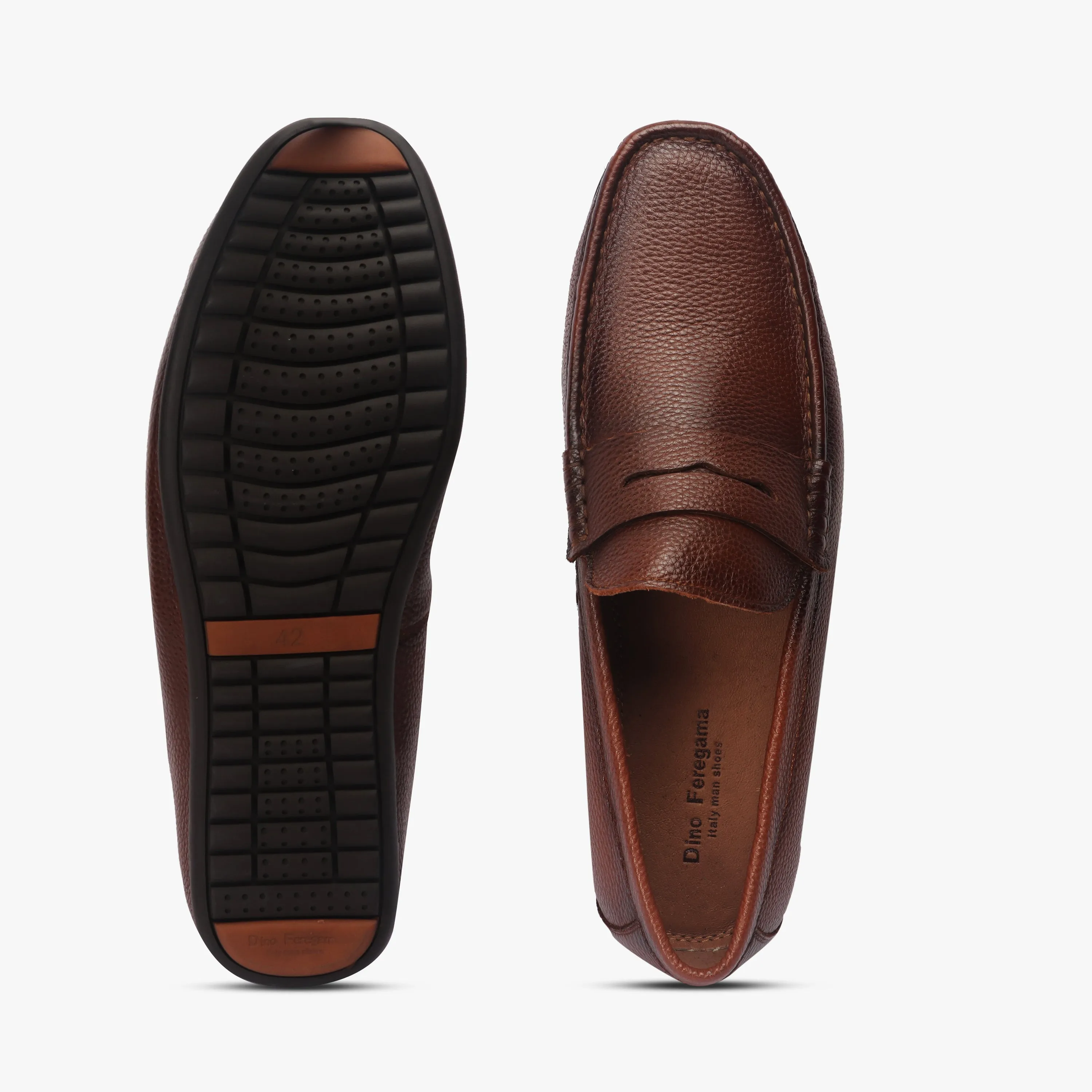 Sheep Leather Penny Loafers