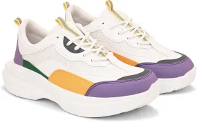 SHOE BLATE Running Shoes For Women (Purple , 6)