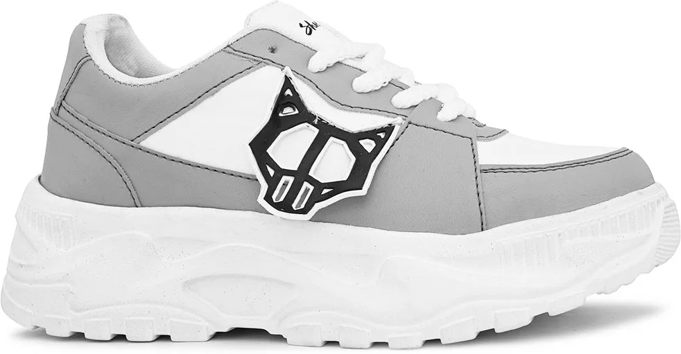 SHOE BLATE Training & Gym Shoes For Women (Grey , 7)