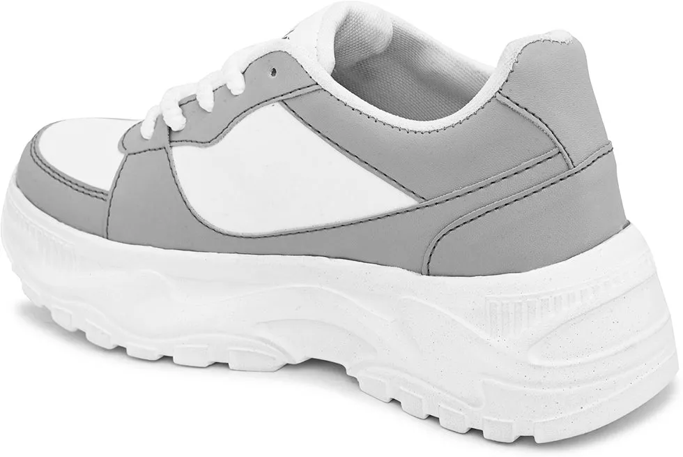 SHOE BLATE Training & Gym Shoes For Women (Grey , 7)