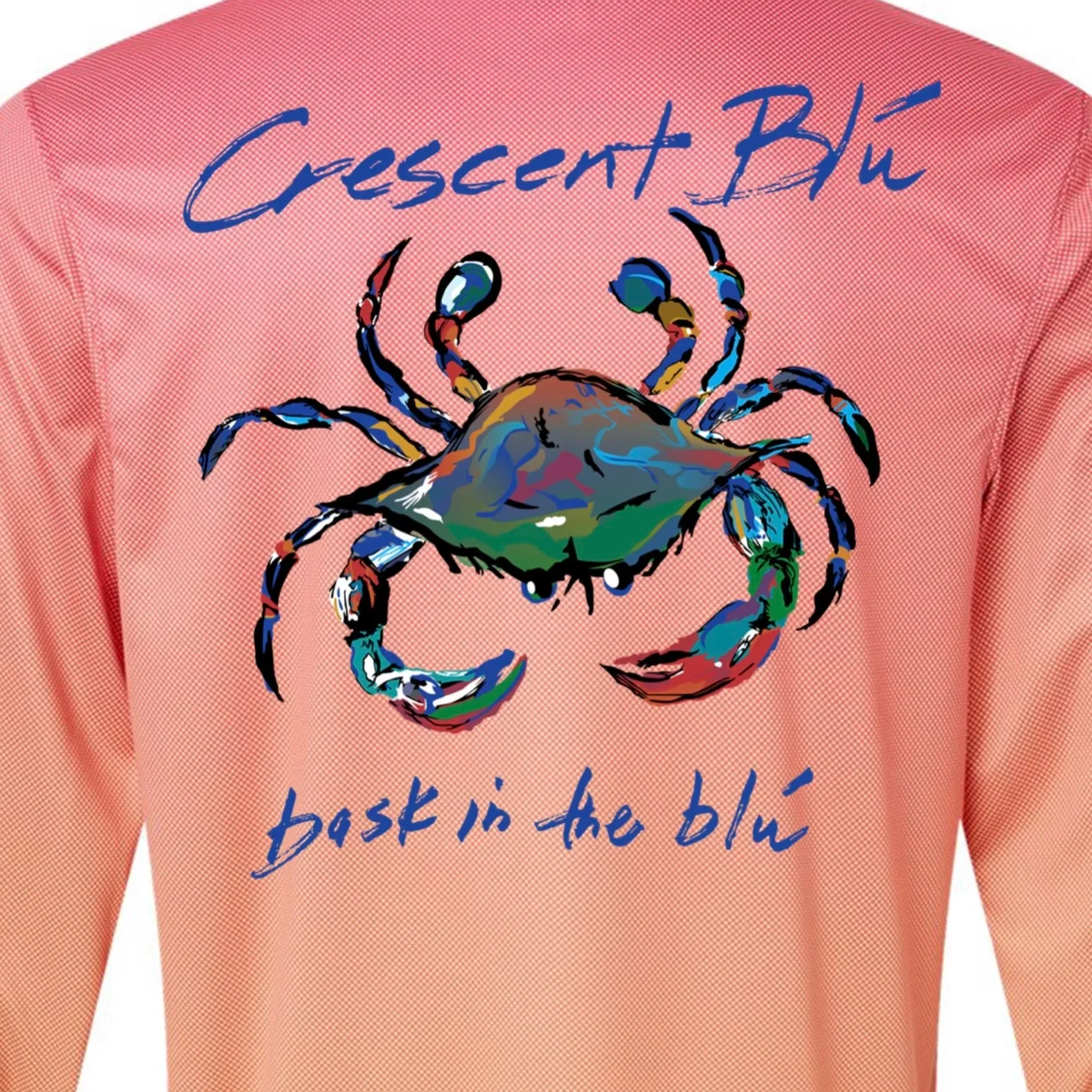 Signature Crab UPF Dot Gradient Sun Shirts