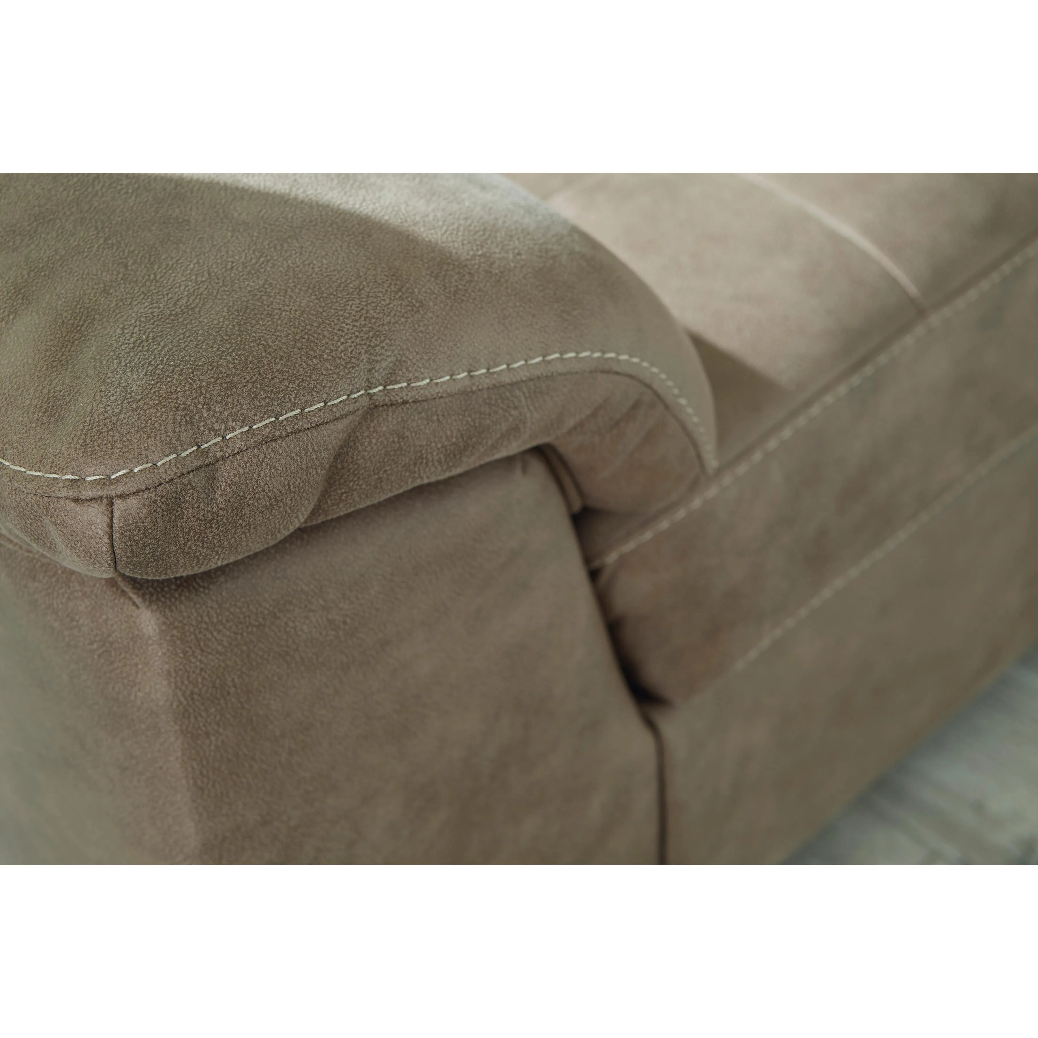 Signature Design by Ashley Maderla Stationary Leather Look Loveseat 6200335