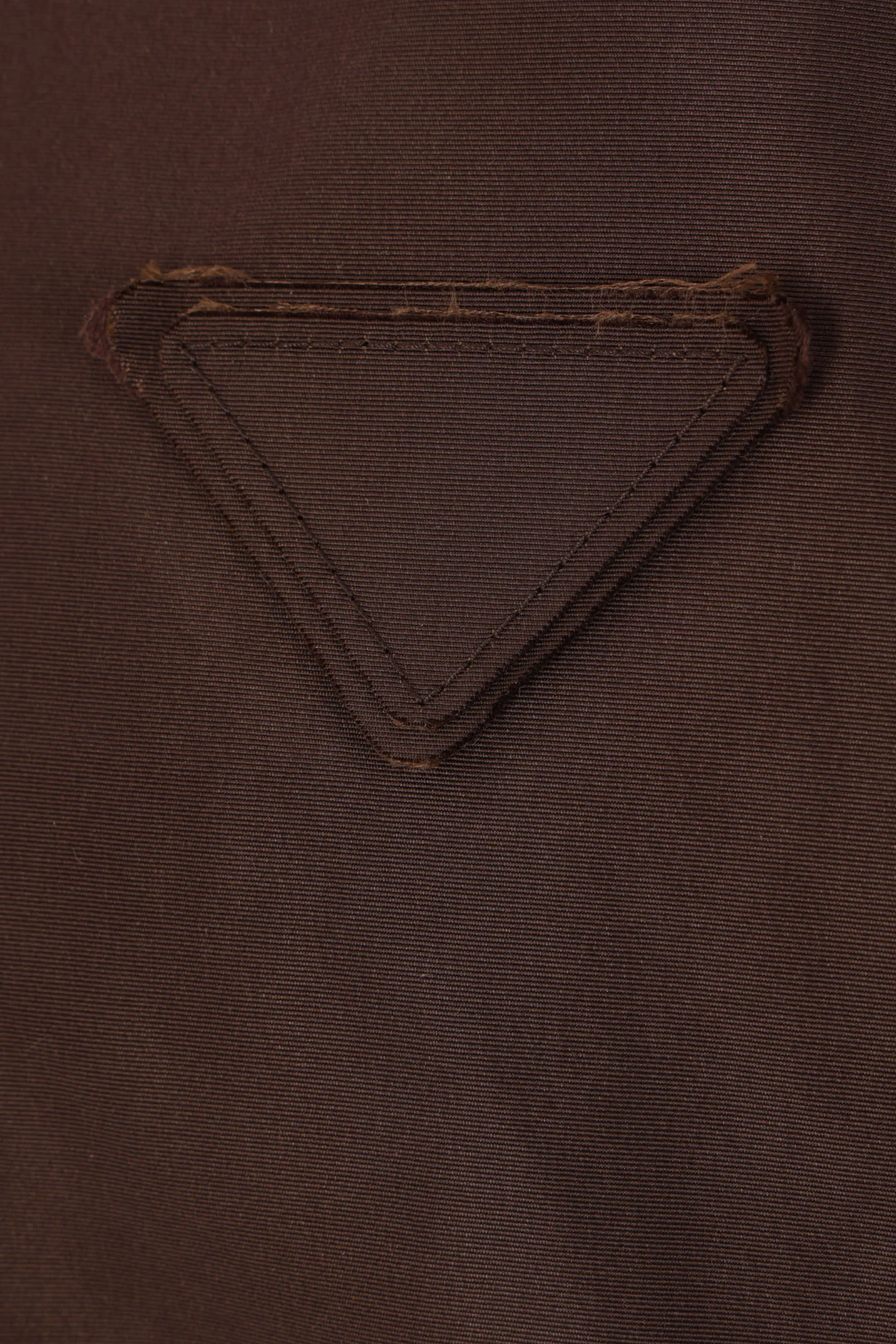 Silk Faille Hooded Windbreaker