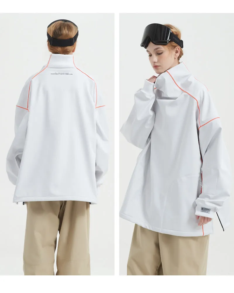 Ski Wear High-Necked Insulated Unisex Sweatershirt