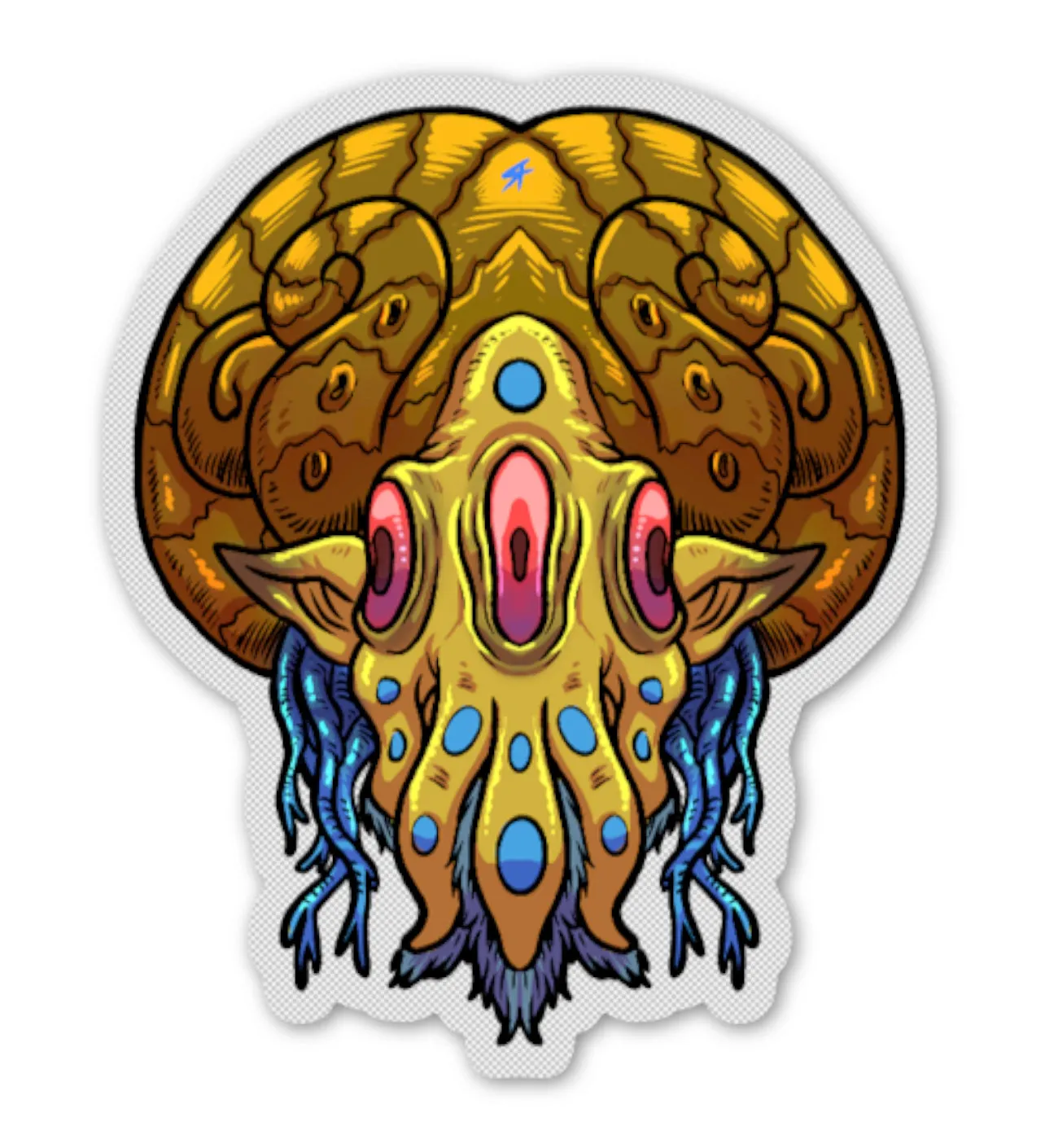 Sticker Saving Point Tranquil Monster