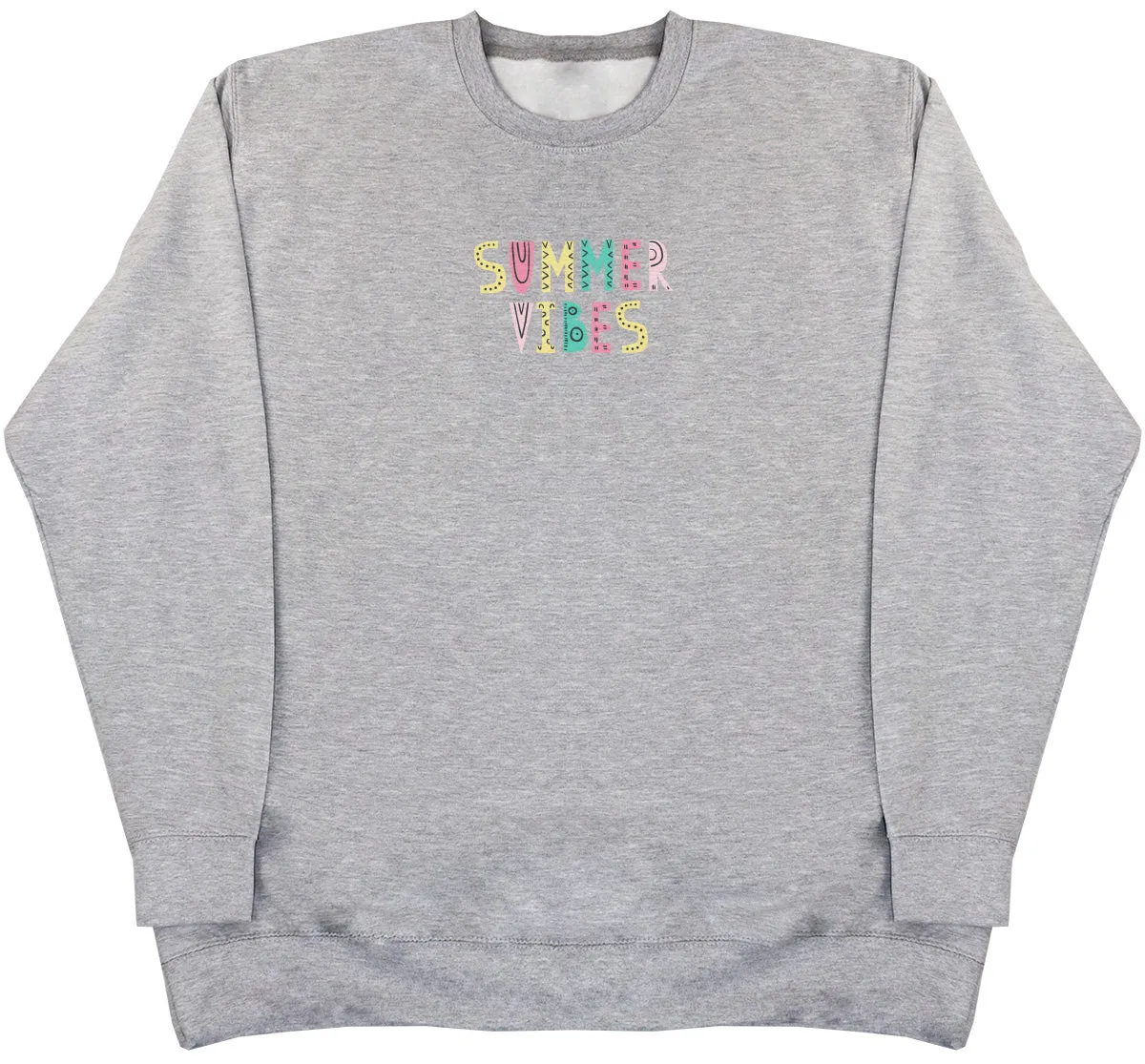 Summer Vibes - Kids Oversized Comfy Sweater