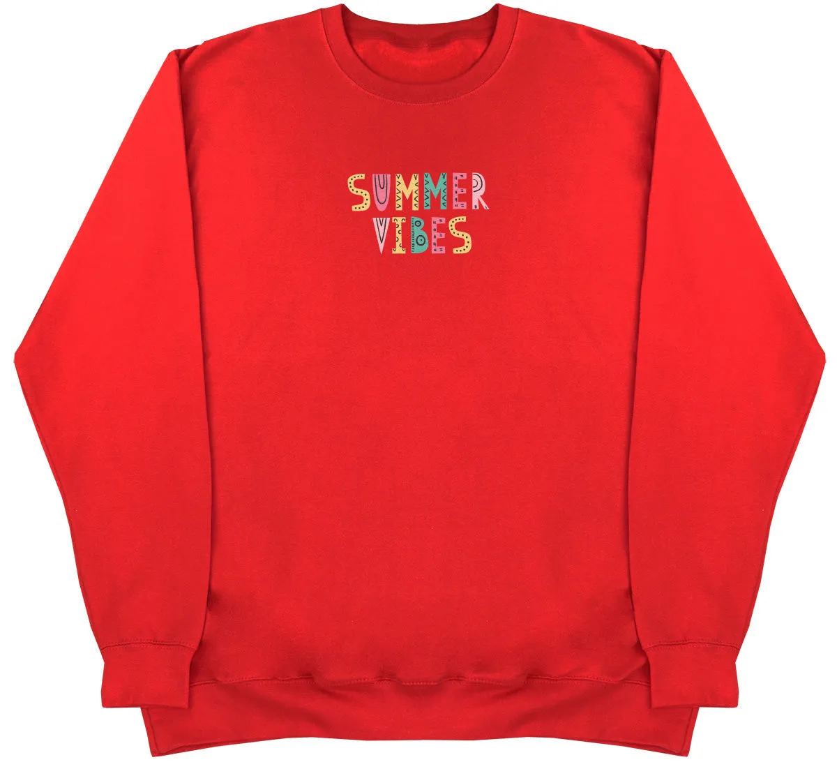 Summer Vibes - Kids Oversized Comfy Sweater