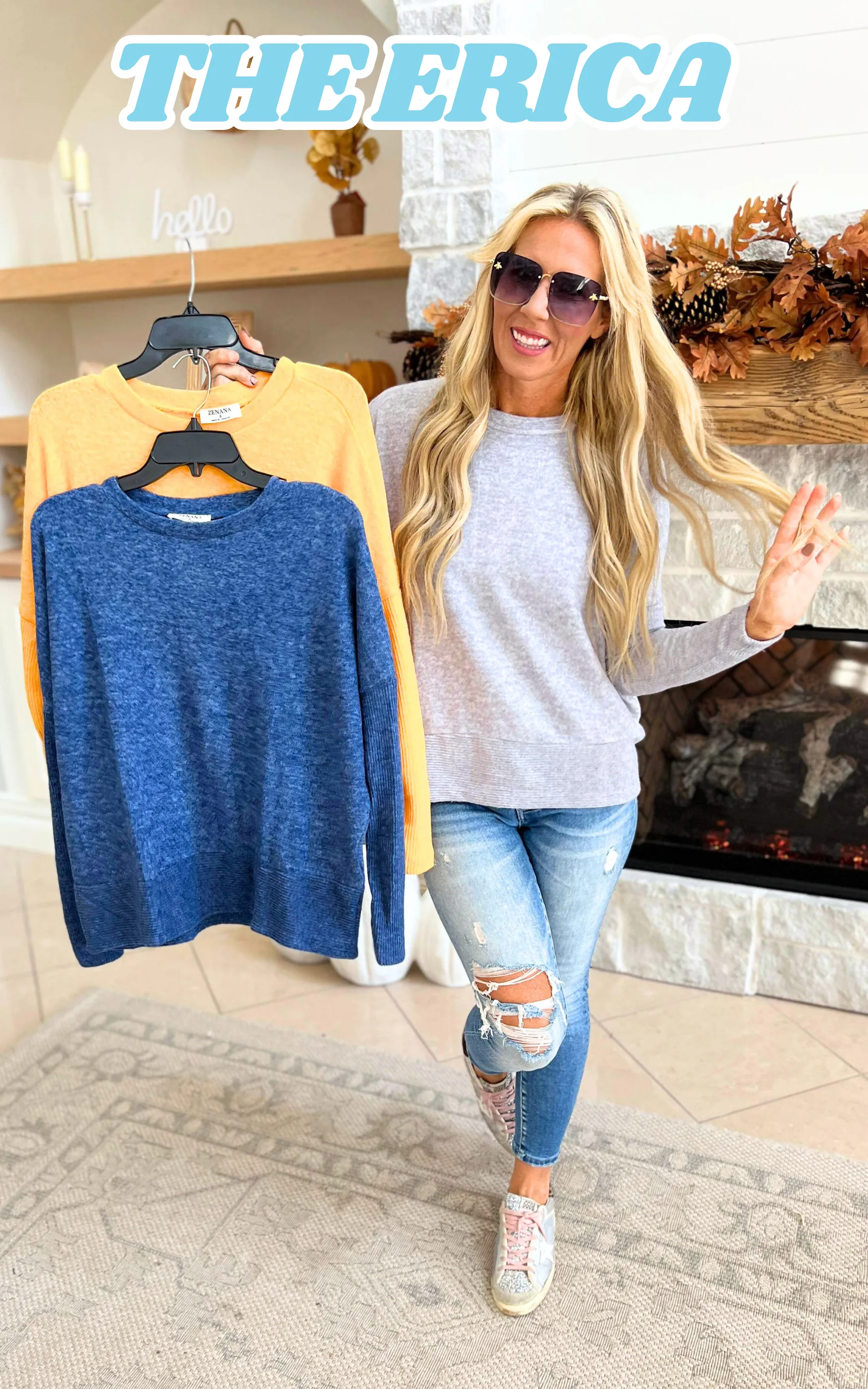 THE ERICA Brushed Melange Hacci Dolman Sweater | Part 2
