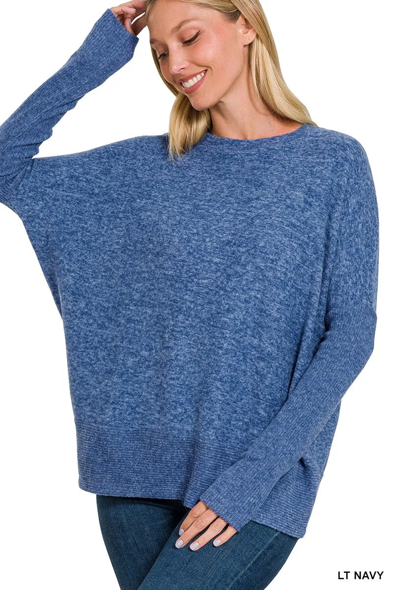 THE ERICA Brushed Melange Hacci Dolman Sweater | Part 2