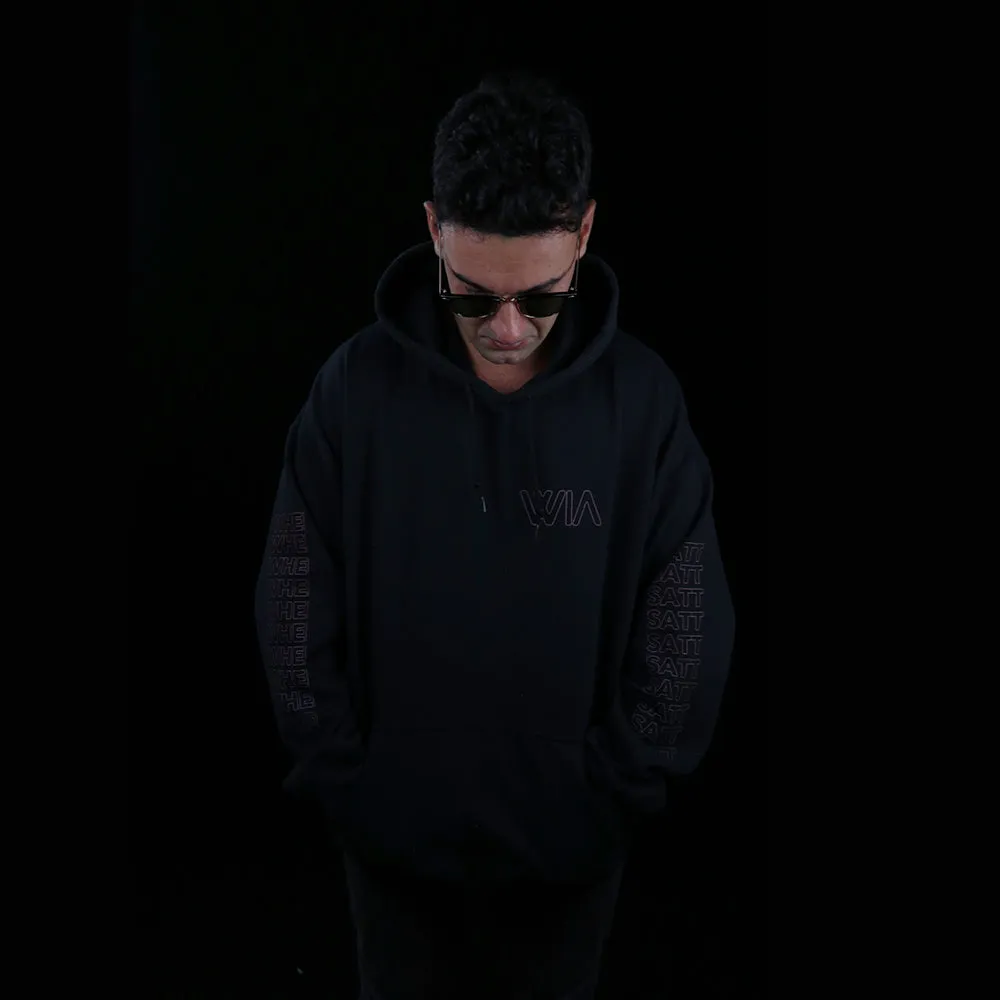 The Rain Hoodie - Black
